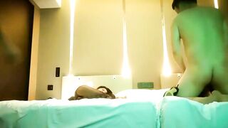 真实夫妻高质量换妻绿帽组酒店开房玩惩罚游戏换妻4P交换混操#少妇人妻