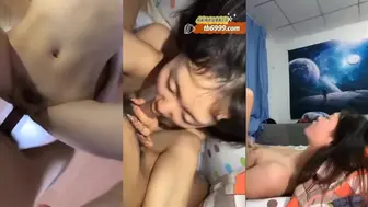 大三校园清纯母狗，与情侣在出租屋激情啪啪，满嘴骚话对白_#私密_#学生