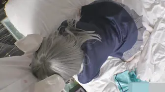 cosplay角色砂狼白子 当她慢慢靠近，你能感受到她身上散发的野性气息让你欲火焚身